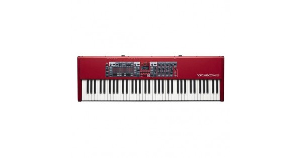 Nord Electro 6 HP レッド キーボード73鍵盤 Nord,シンセサイザー,Nord Electro 6 HP｜鍵盤、電子ピアノ通販